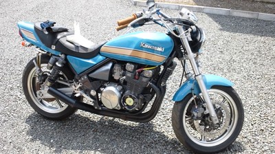 ゼファー４００　パッション事故車